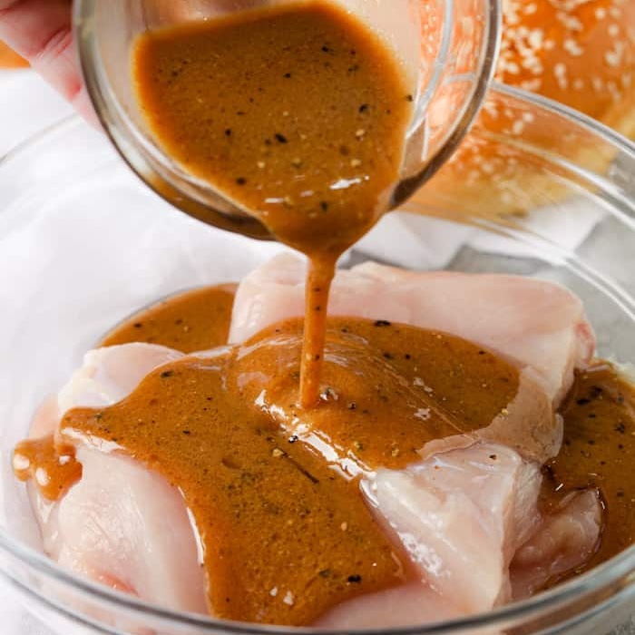 Grilled-Chicken-Sandwich-SpendWithPennies-1 Chicken Marinade Alt Text